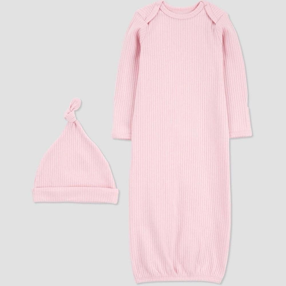 #3603 3M Carter's Just One You Baby Girls' NightGown - Pink - Default