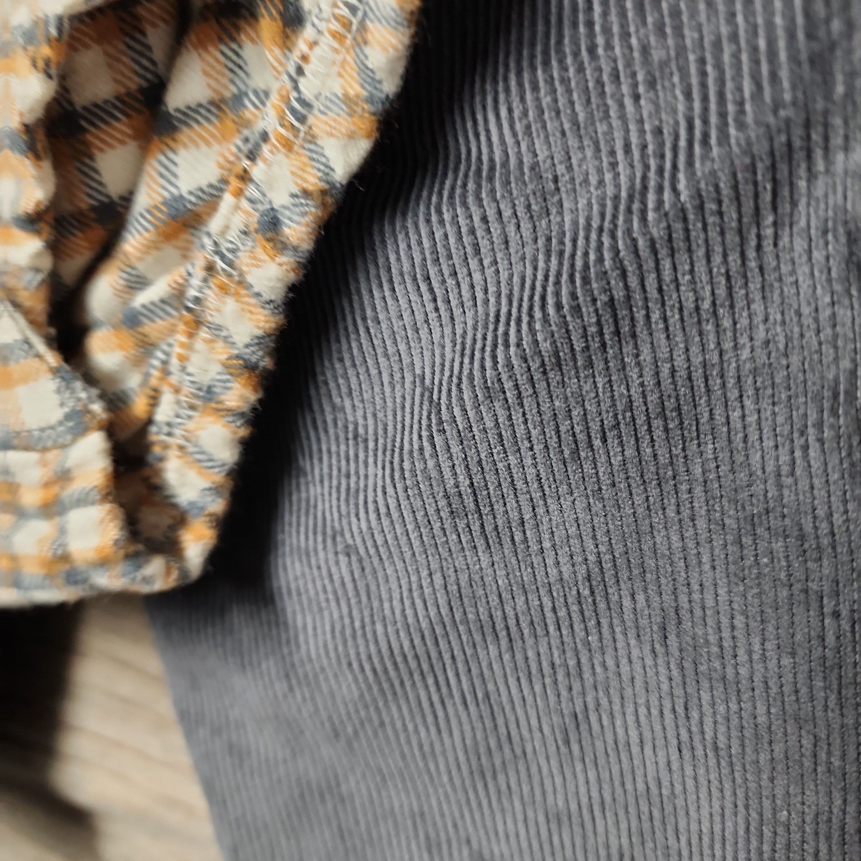 #1992 18M Carter's Baby Boys' 2pc PlaidTop & Pants Set - Brown - Default - Thumbnail 3