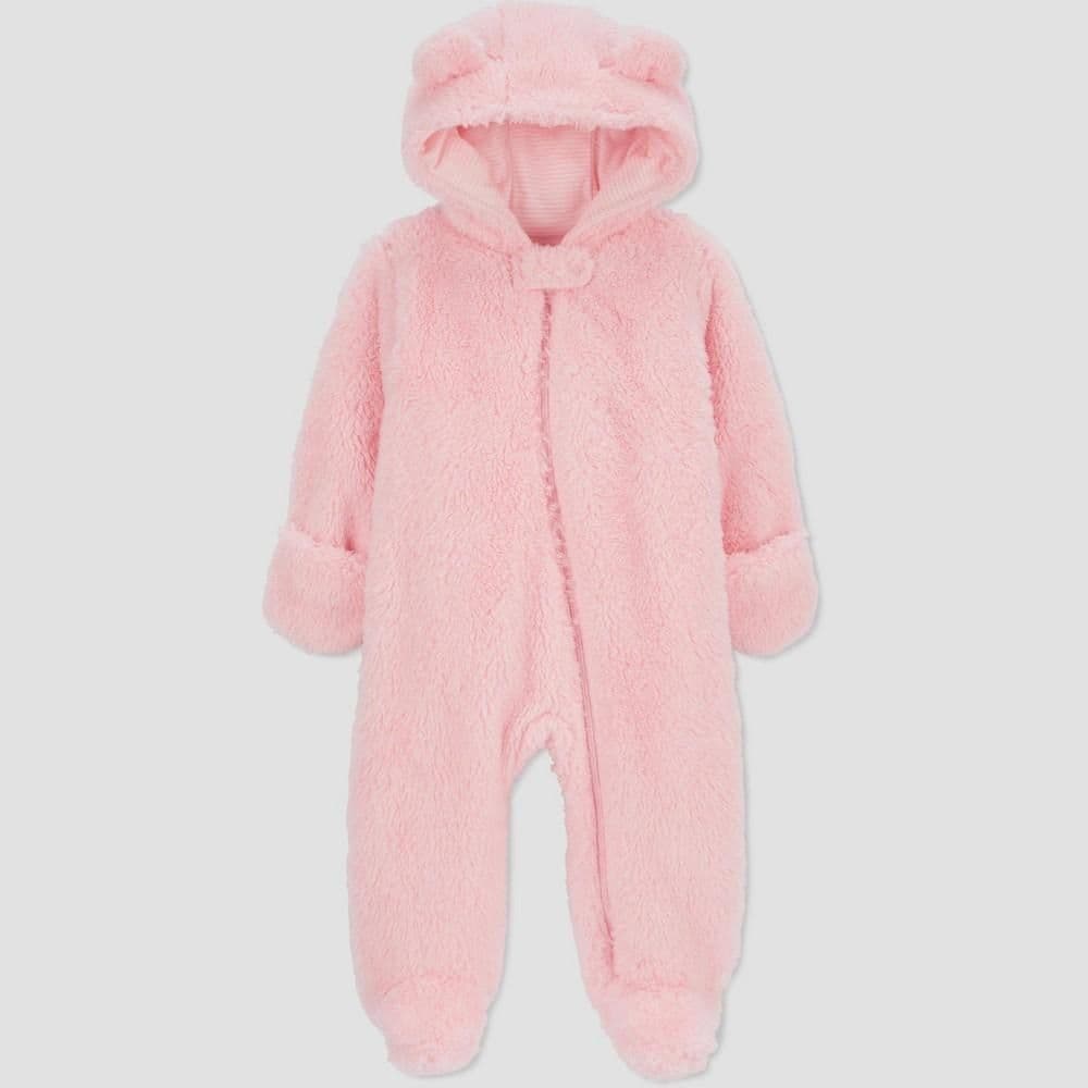 #3583 3M Carter's Just One You Baby Girls' Jumpsuit - Pink - Default