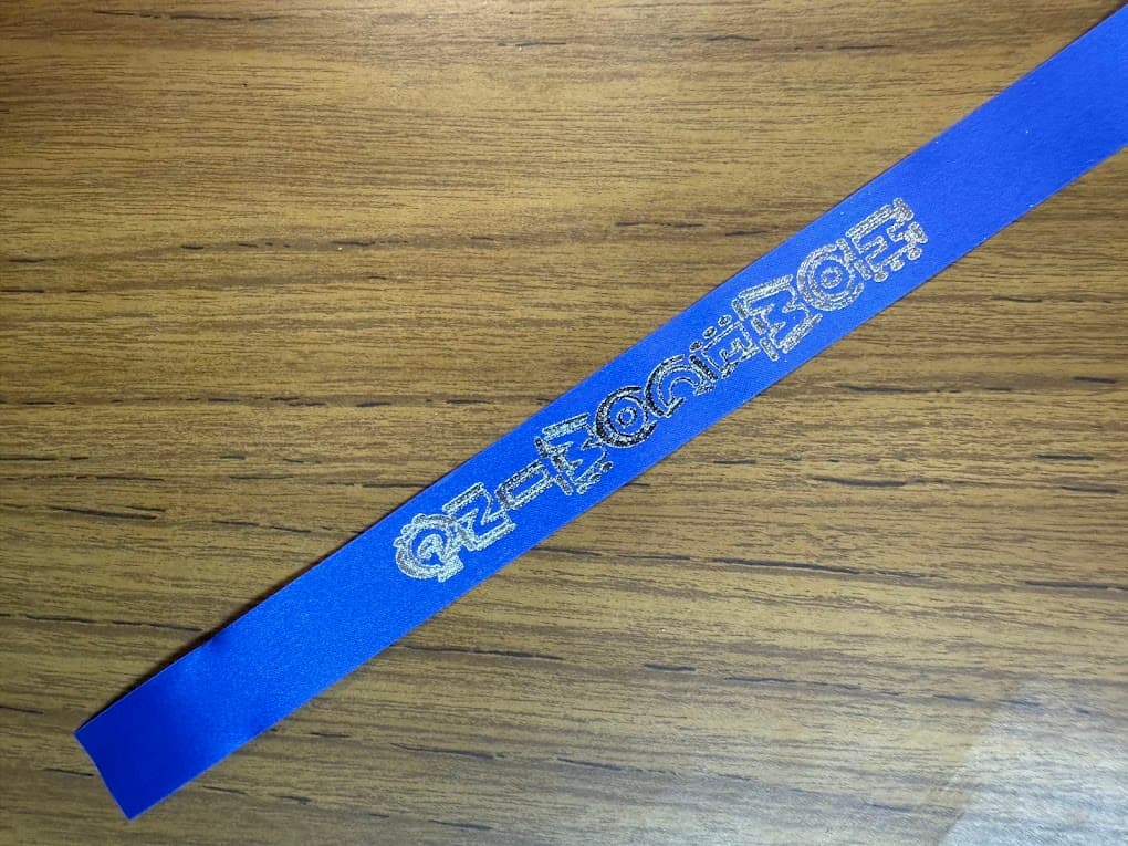 C00046 Custom Print Homecoming Ribbon-Childress-Homecoming - 1 Yard Ribbon