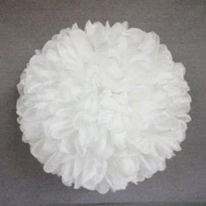 C00028 White Mum 7.25 inch 21 Layer - Regular