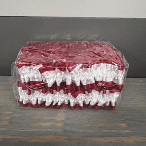 C00032 Maroon and White Garter - Regular