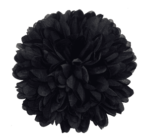C00022 Black Mum 6.5 inch 15 Layer - Regular