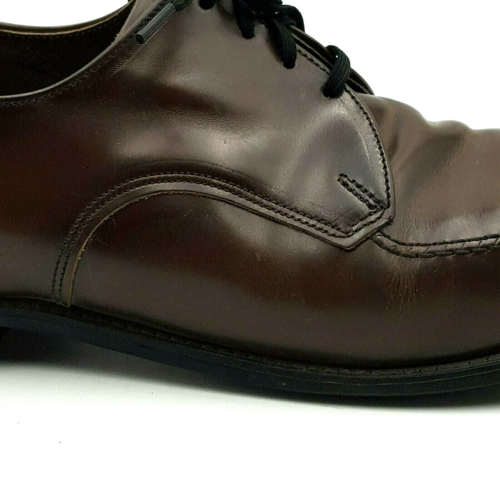 Goodyear Size 13 Men's Brown Leather Dress Formal Shoe Velvet Eez Vintage? - Regular - Thumbnail 4