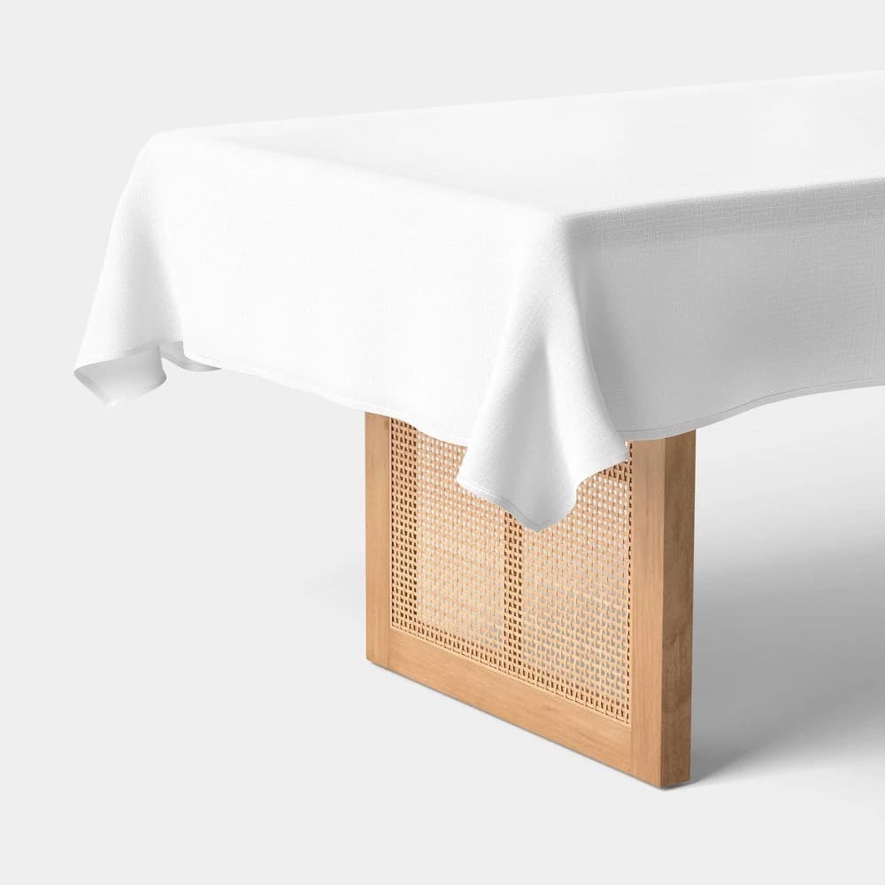 70"x70" Tablecloth White - Threshold™ - Regular