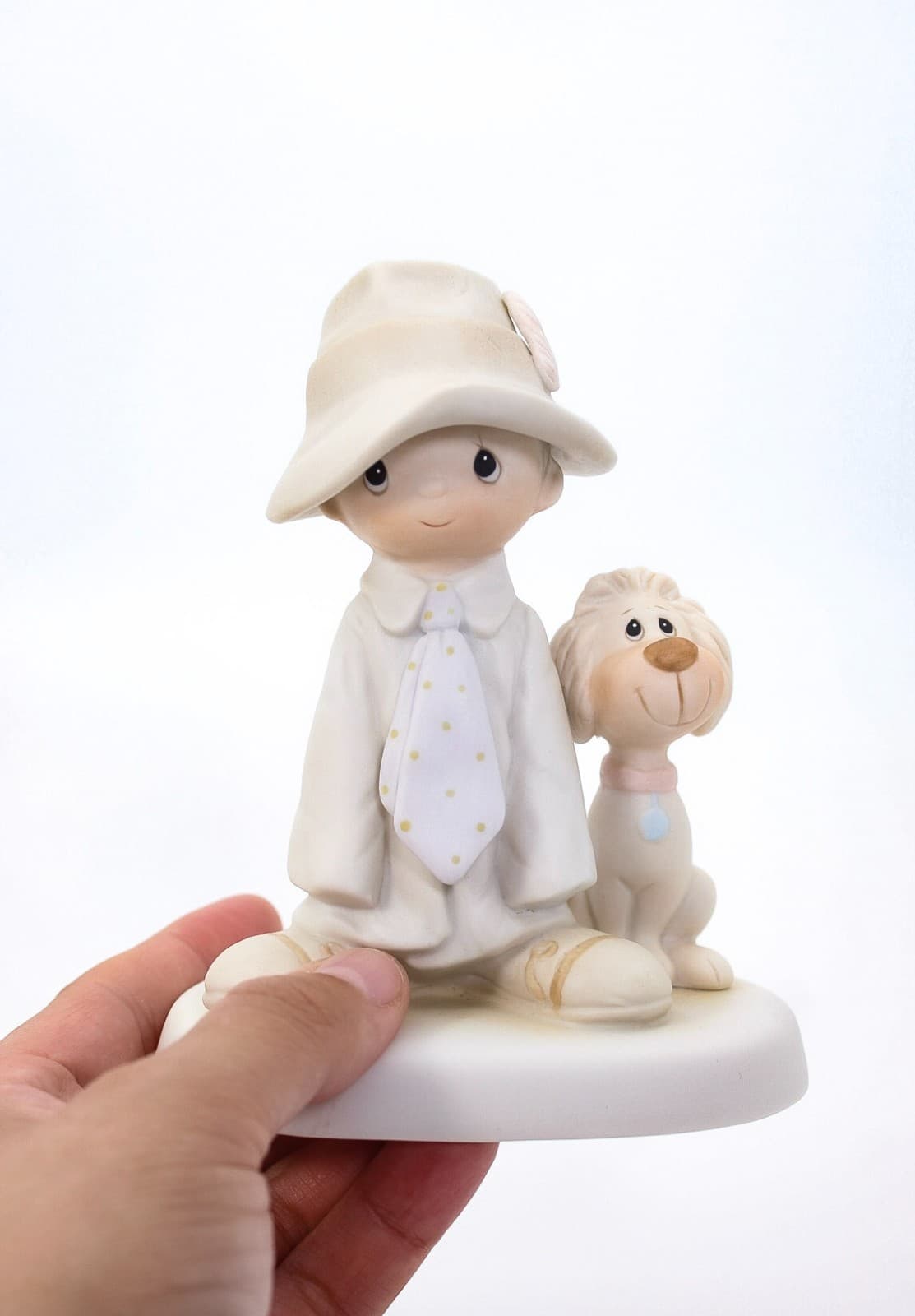 Precious Moments To A Special Dad Enesco Porcelain Figurine 1980 - Thumbnail 2
