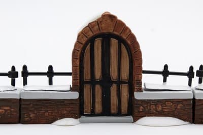 Department 56 Churchyard Gate & Fence Heritage Village Christmas Accessories 3pc - Thumbnail 4