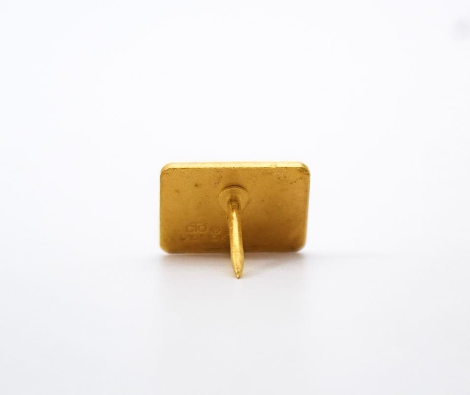 Vintage Exxon Annumitant 10k Gold Filled Service Award Lapel Pin Tie Tack - Thumbnail 5