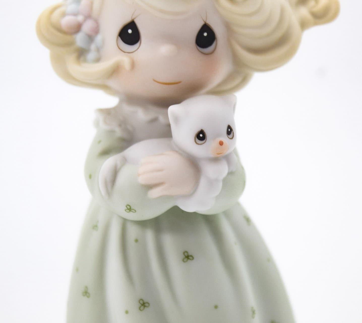 Precious Moments You Are Such A Purr-fect Friend Enesco Porcelain Figurine 1992 - Thumbnail 4