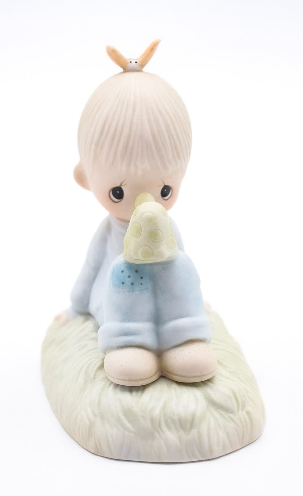 Precious Moments Love Is Kind Enesco Porcelain Figurine 1977 - Thumbnail 3