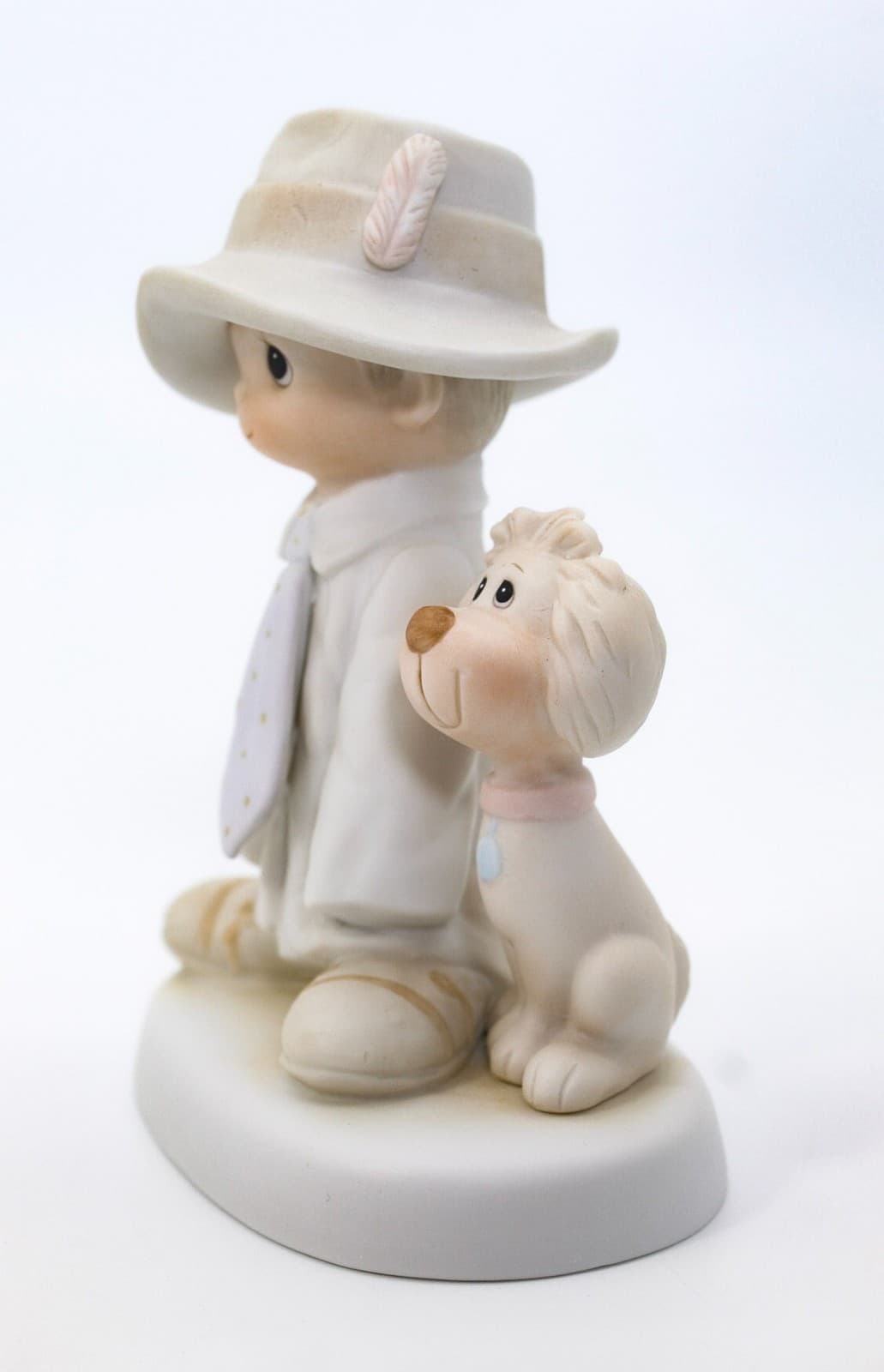 Precious Moments To A Special Dad Enesco Porcelain Figurine 1980 - Thumbnail 4