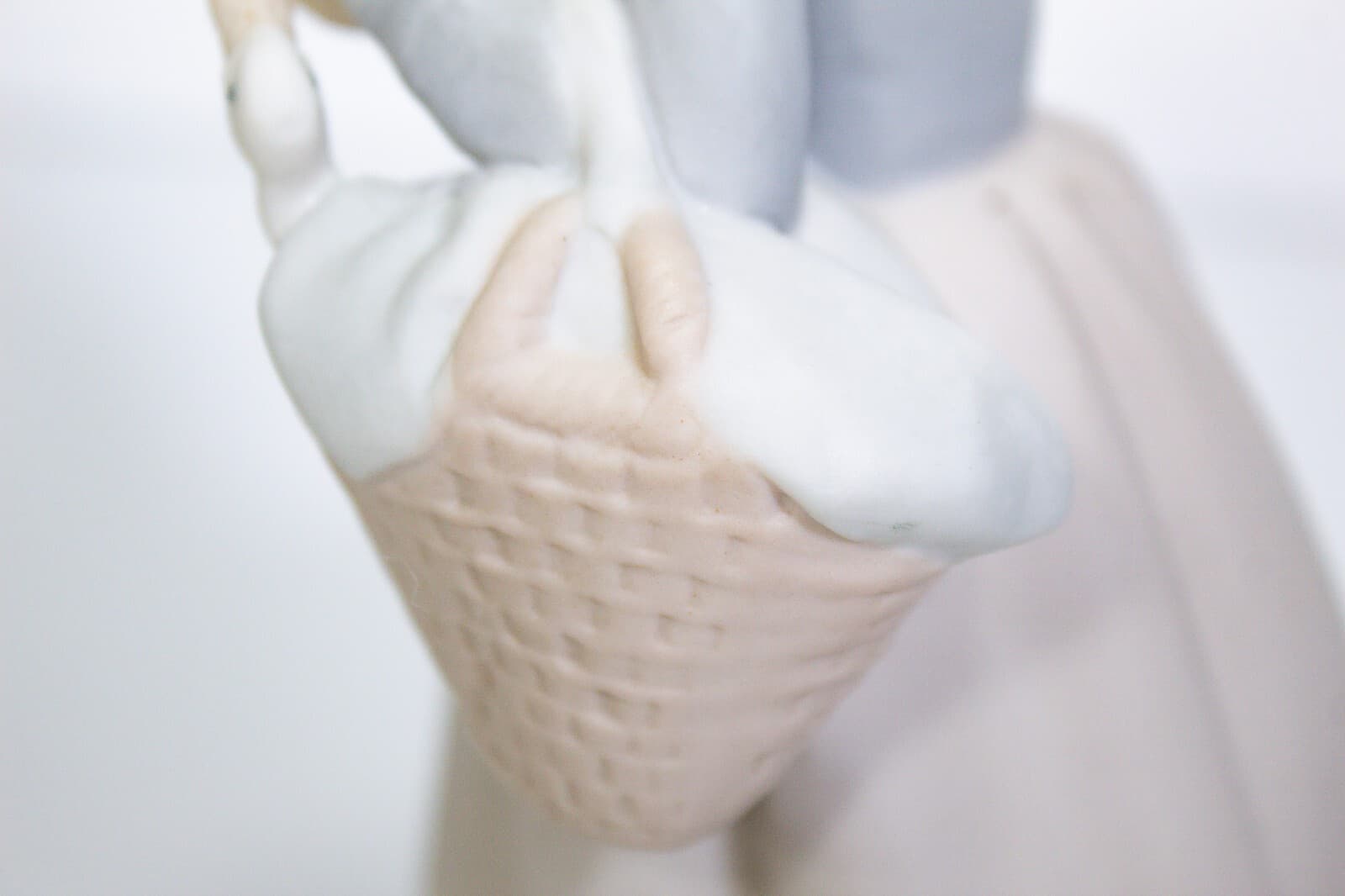 Lladro Spain Shepherdess With Ducks Woman Girl Matte Porcelain Figurine Retired - Thumbnail 7