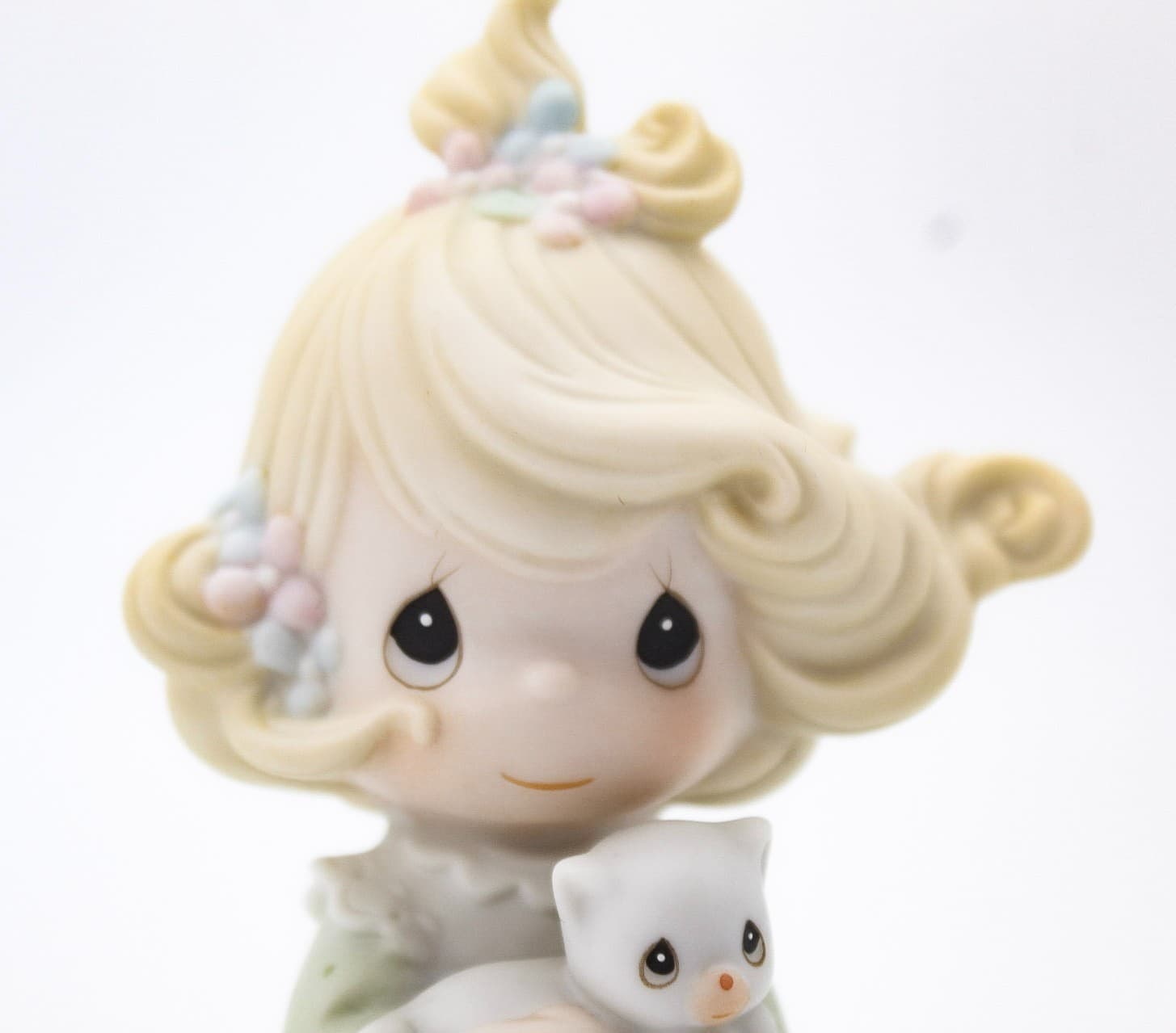 Precious Moments You Are Such A Purr-fect Friend Enesco Porcelain Figurine 1992 - Thumbnail 3
