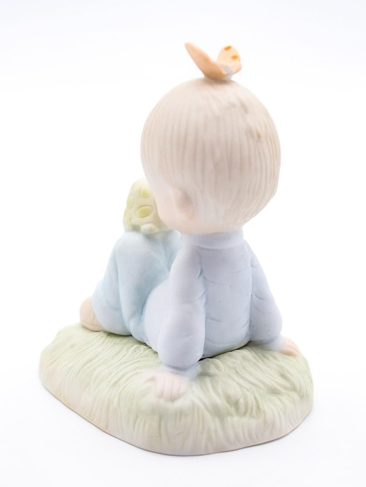 Precious Moments Love Is Kind Enesco Porcelain Figurine 1977 - Thumbnail 2