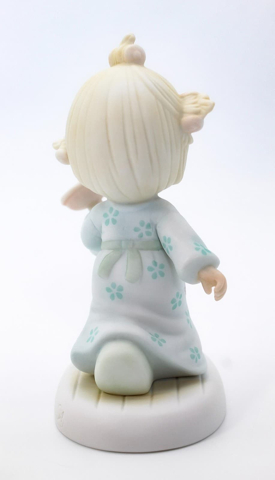 Precious Moments Faith Takes The Plunge Enesco Porcelain Figurine 1987 - Thumbnail 6
