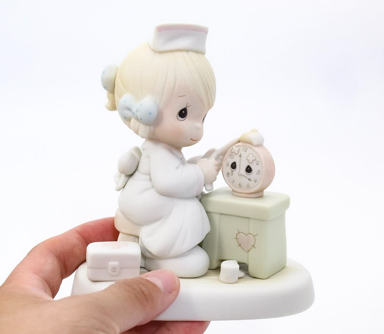 Precious Moments Time Heals Enesco Porcelain Figurine 1990 - Thumbnail 2
