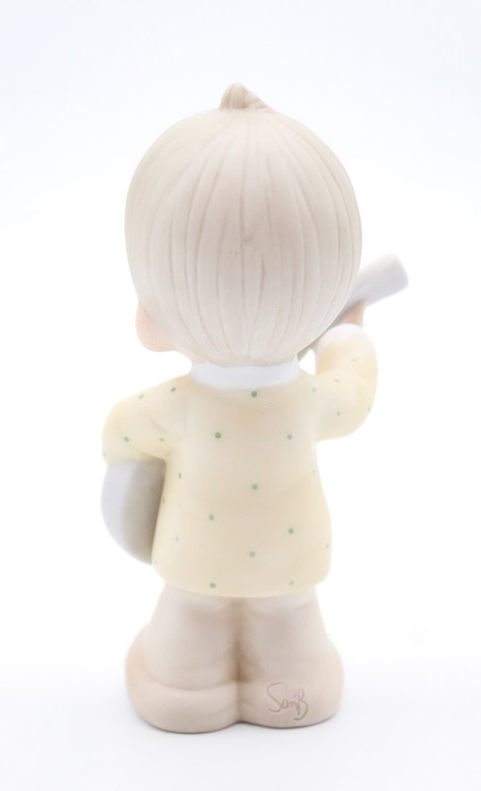 Precious Moments Happiness Is The Lord Enesco Porcelain Figurine 1984 - Thumbnail 4