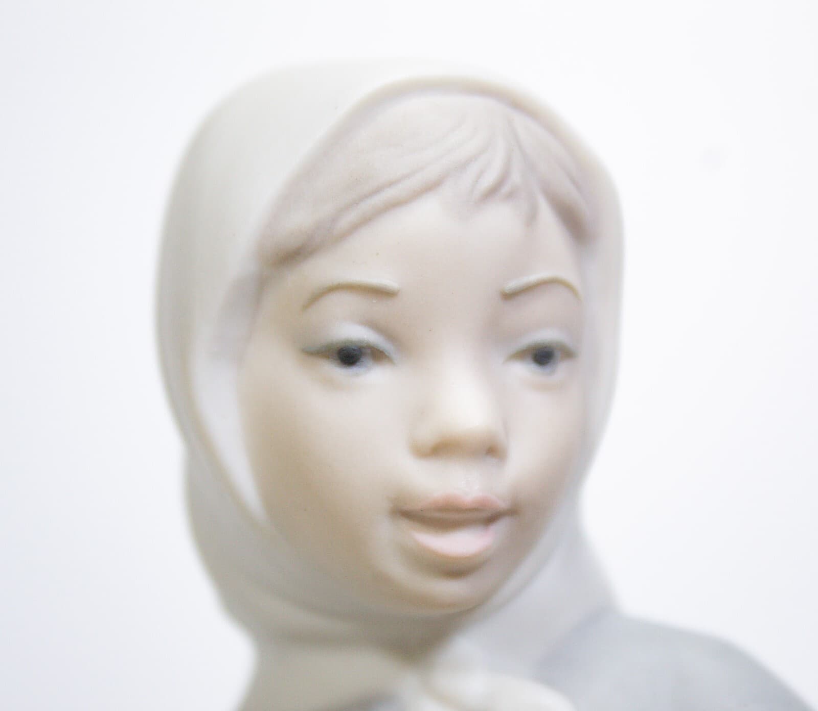 Lladro Spain Shepherdess With Ducks Woman Girl Matte Porcelain Figurine Retired - Thumbnail 5