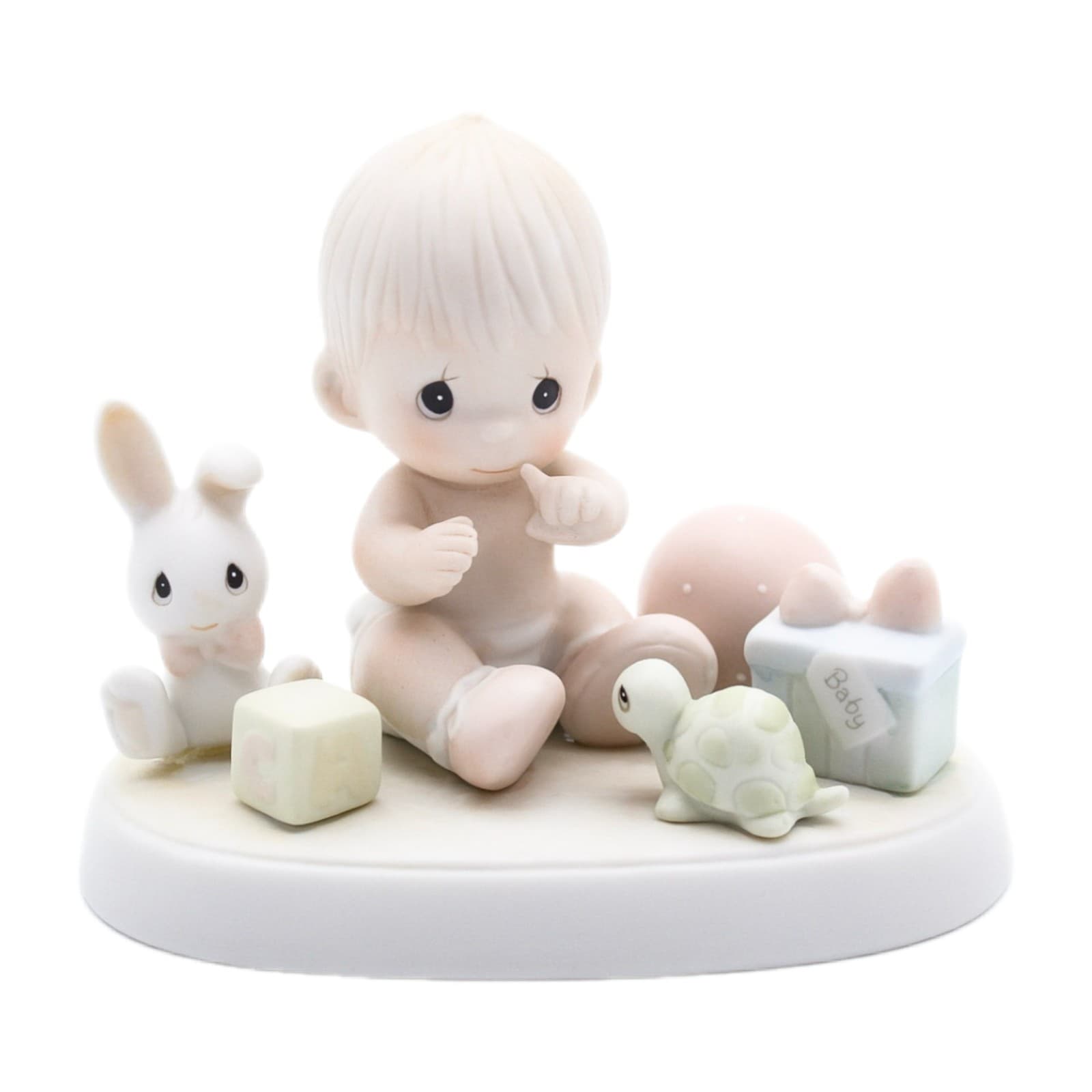 Precious Moments Heaven Bless You Enesco Porcelain Figurine 1989