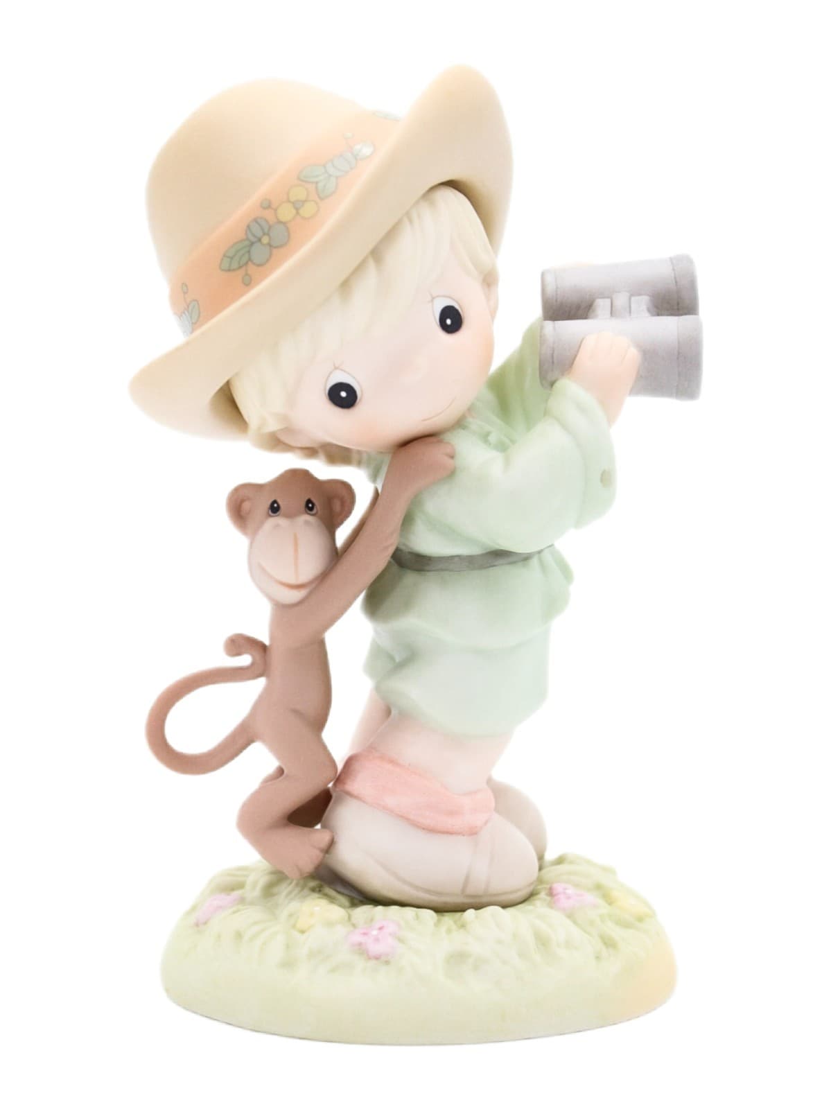 Precious Moments Life Can Be A Jungle Enesco Porcelain Figurine 1998