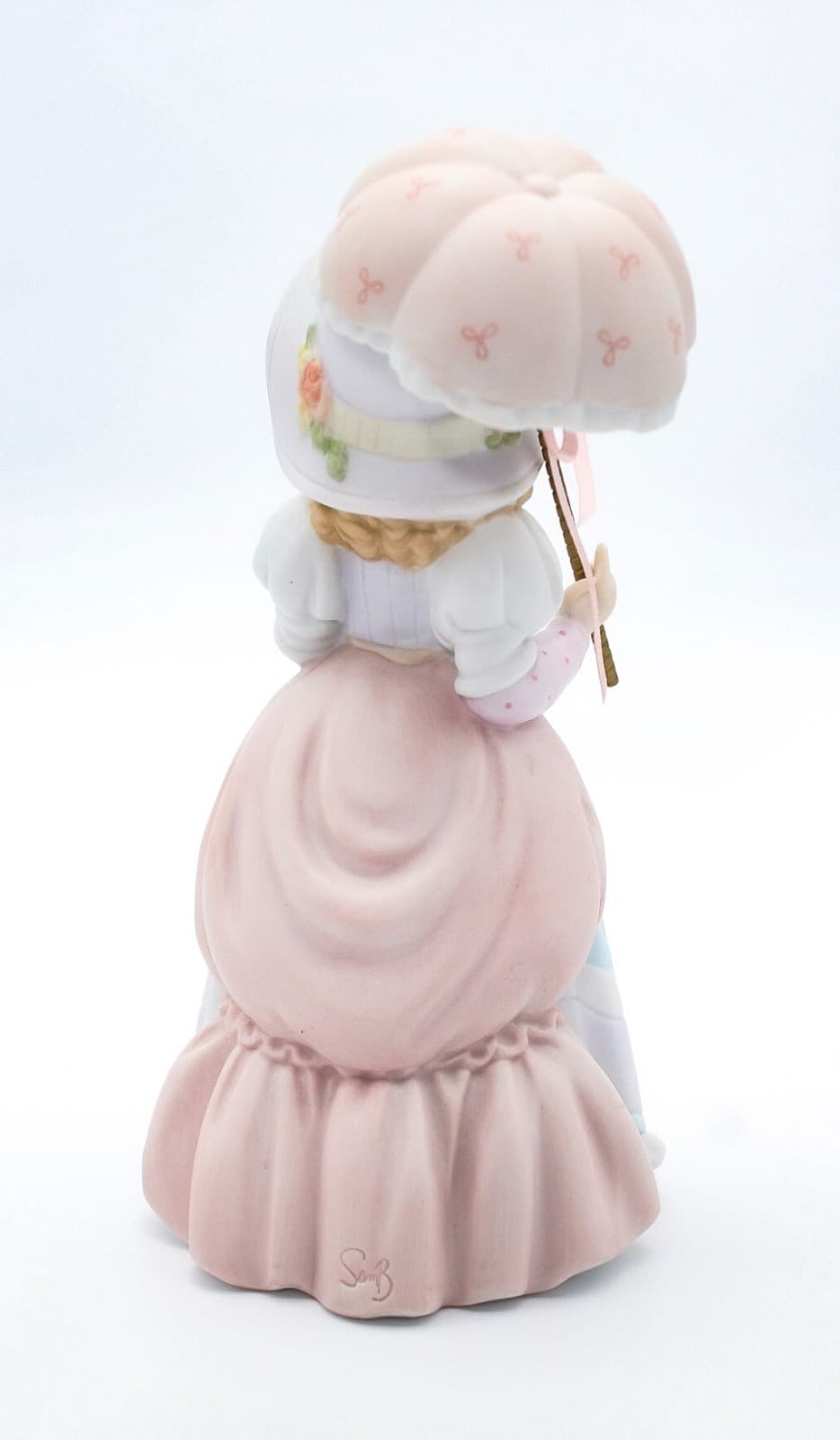 Precious Moments Hope Is Revealed Through God's Word Porcelain Figurine 1998 - Thumbnail 8