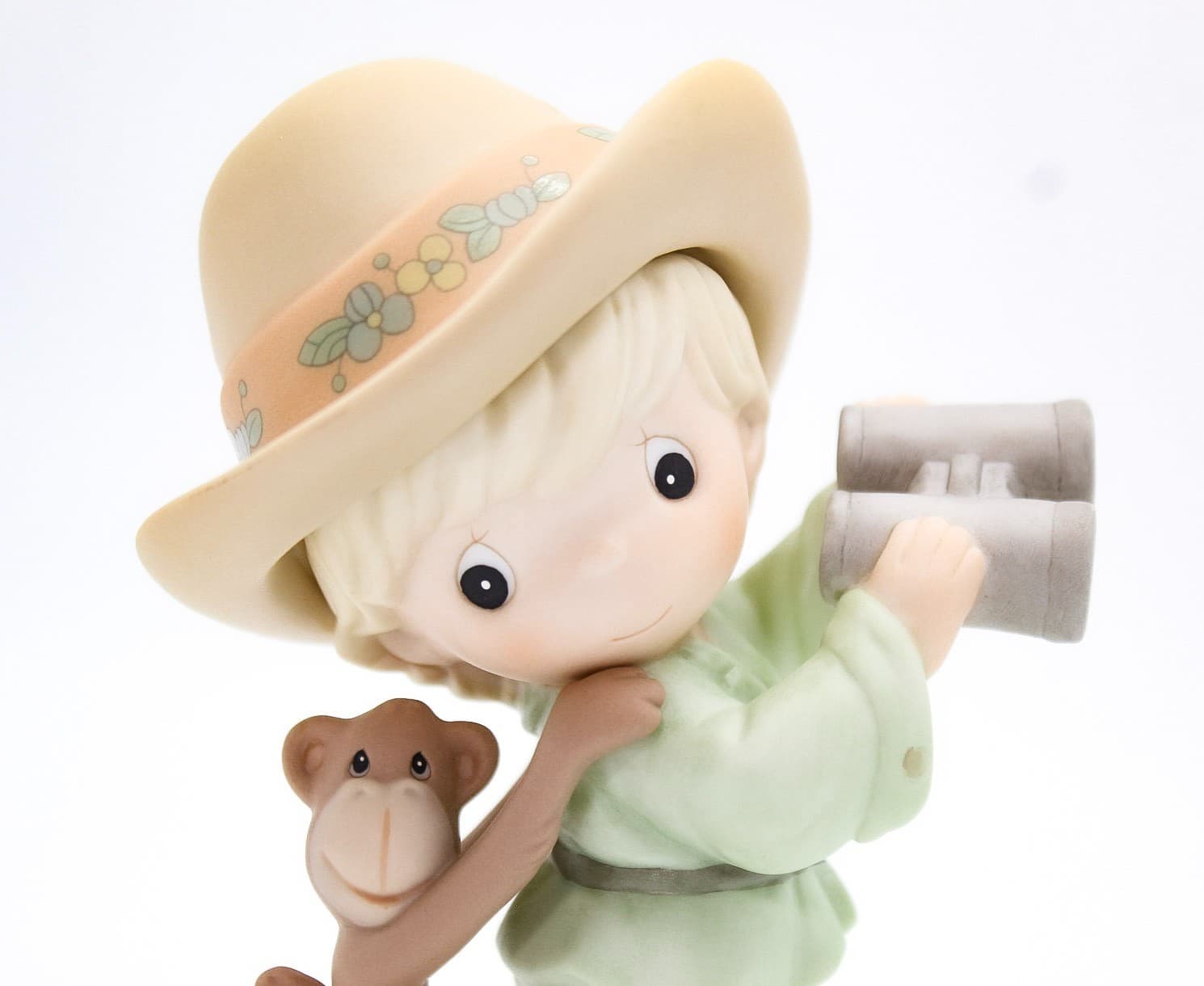 Precious Moments Life Can Be A Jungle Enesco Porcelain Figurine 1998 - Thumbnail 6