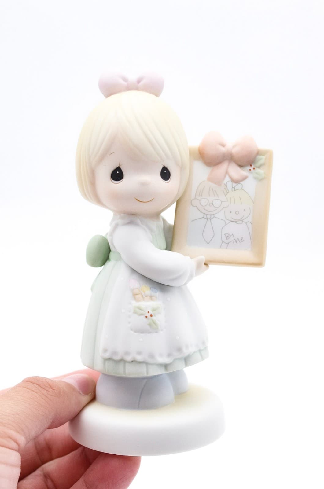 Precious Moments To A Very Special Mom & Dad Enesco Porcelain Figurine 1991 - Thumbnail 2