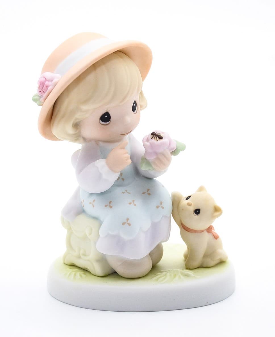 Precious Moments Auntie, You Make Beauty Blossom Enesco Porcelain Figurine 2000 - Thumbnail 9