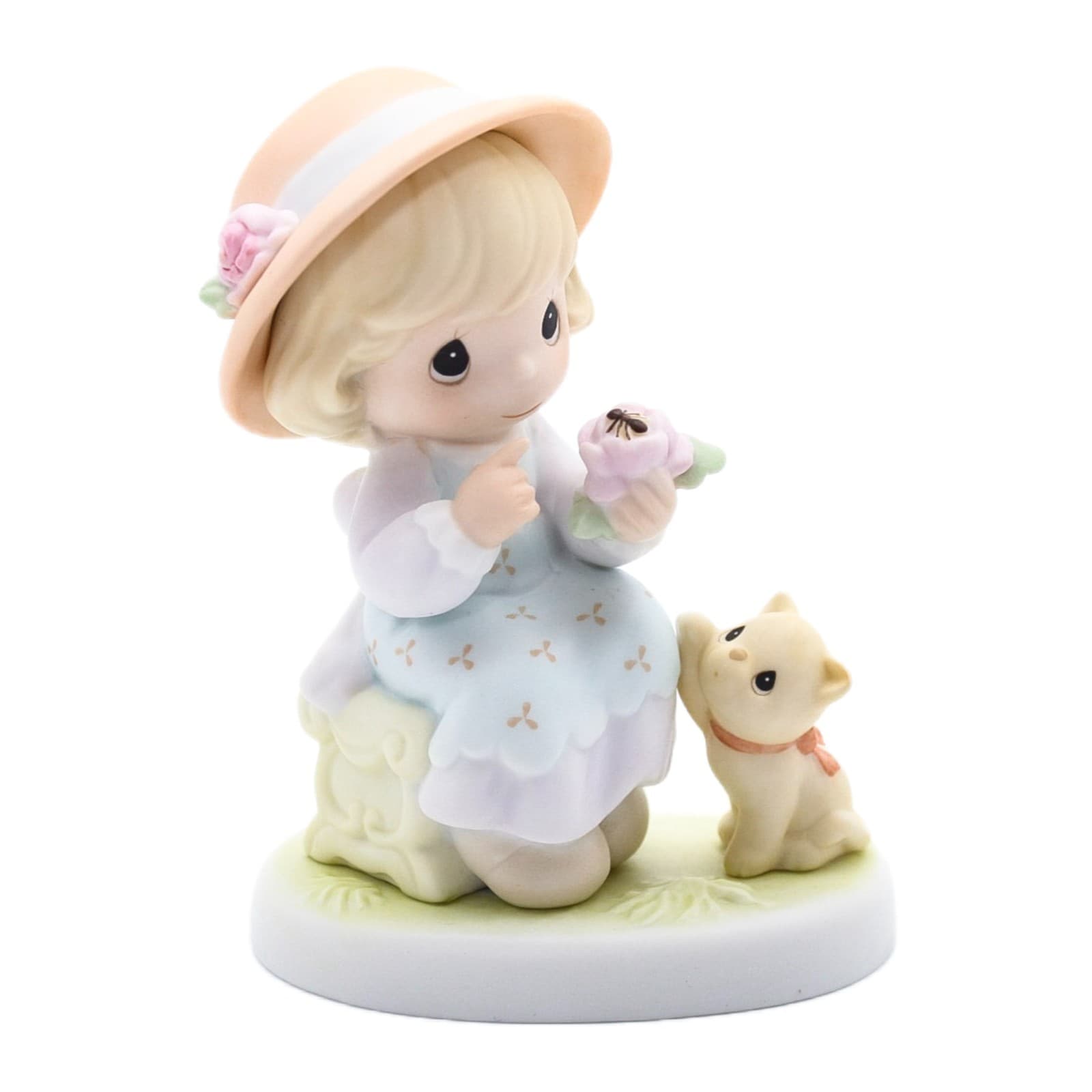 Precious Moments Auntie, You Make Beauty Blossom Enesco Porcelain Figurine 2000