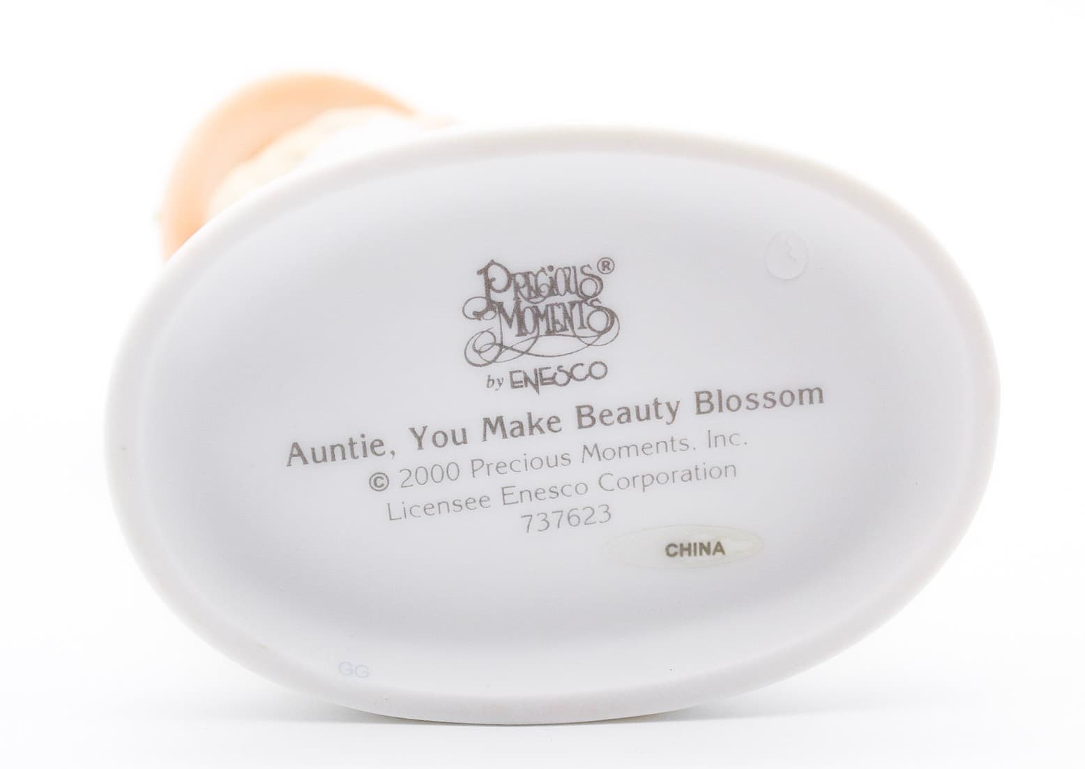 Precious Moments Auntie, You Make Beauty Blossom Enesco Porcelain Figurine 2000 - Thumbnail 8