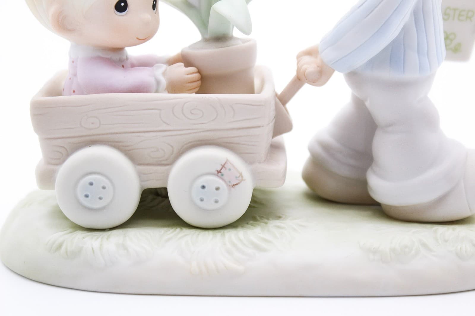 Precious Moments Easter's On Its Way Enesco Porcelain Figurine 1989 - Thumbnail 6