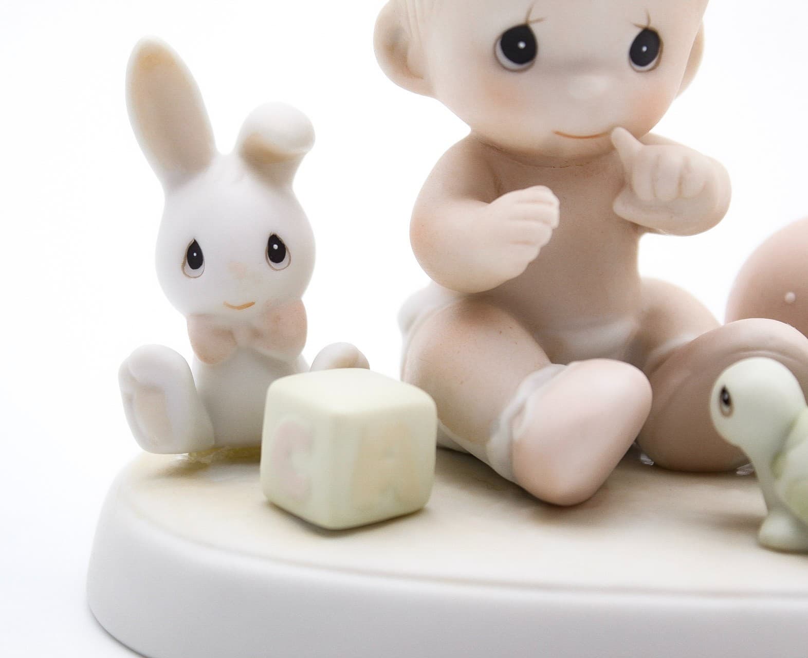 Precious Moments Heaven Bless You Enesco Porcelain Figurine 1989 - Thumbnail 6
