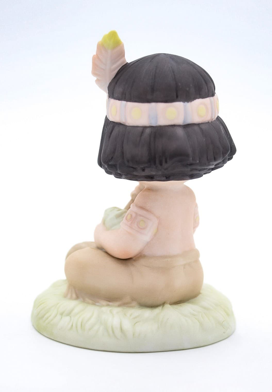 Precious Moments Lord Keep Me In TeePee Top Shape Porcelain Figurine 1991 - Thumbnail 3