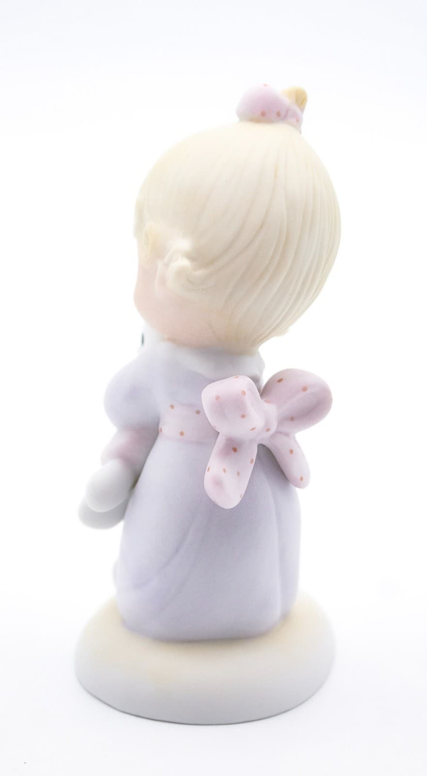 Precious Moments Jesus Loves Me Enesco Porcelain Figurine 1978 - Thumbnail 4