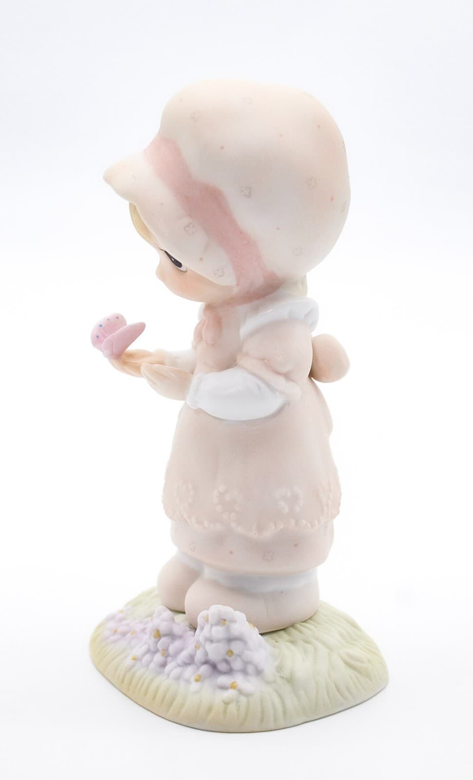 Precious Moments We Are God's Worksmanship Enesco Porcelain Figurine 1982 - Thumbnail 4