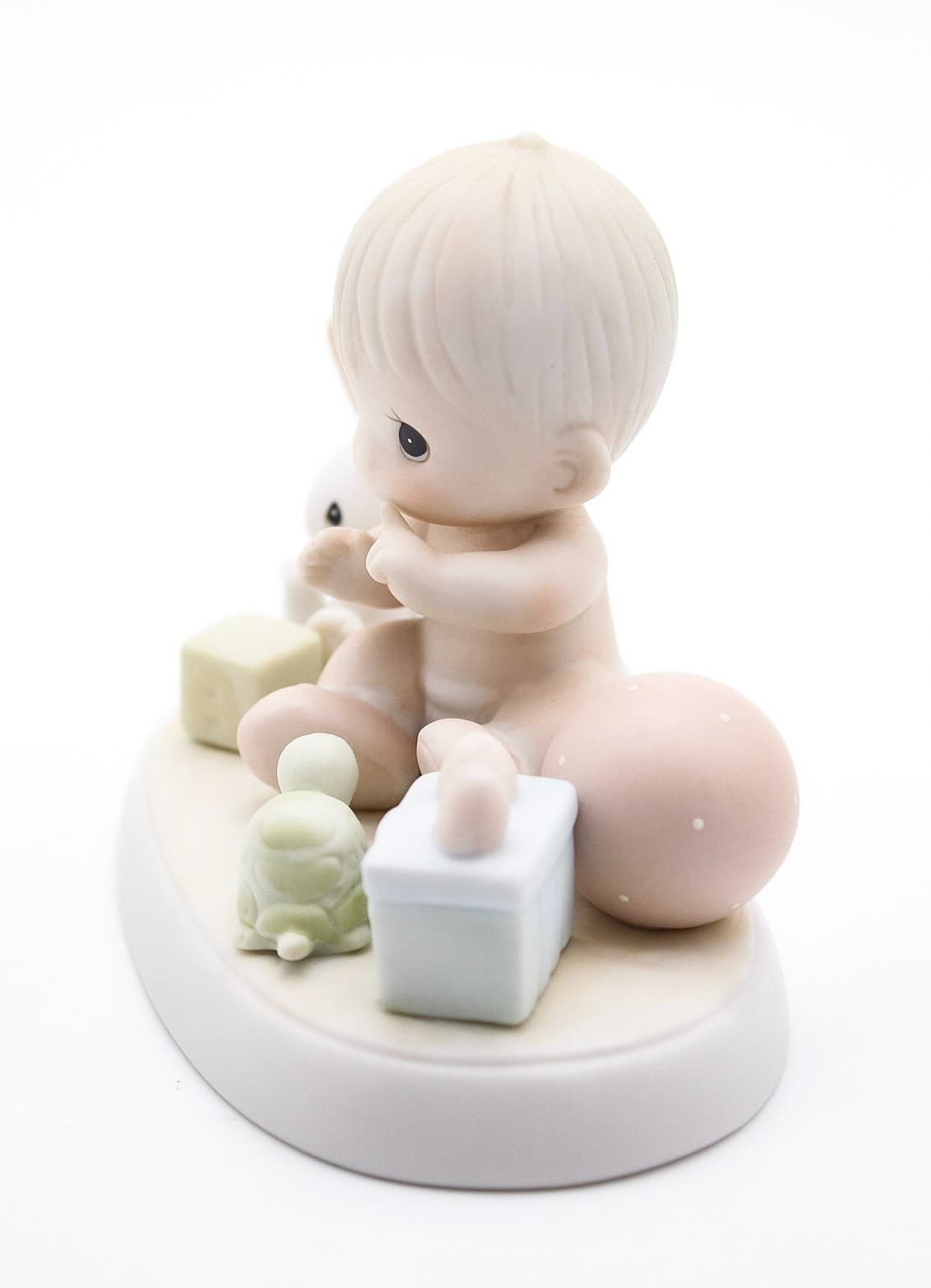 Precious Moments Heaven Bless You Enesco Porcelain Figurine 1989 - Thumbnail 5