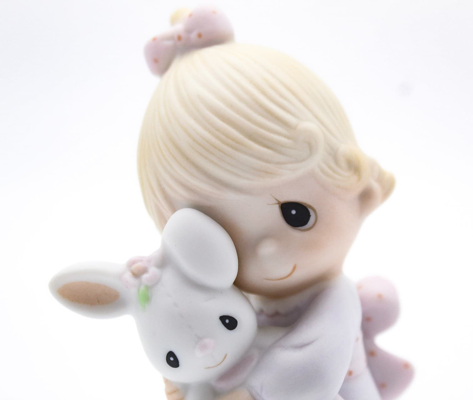 Precious Moments Jesus Loves Me Enesco Porcelain Figurine 1978 - Thumbnail 6