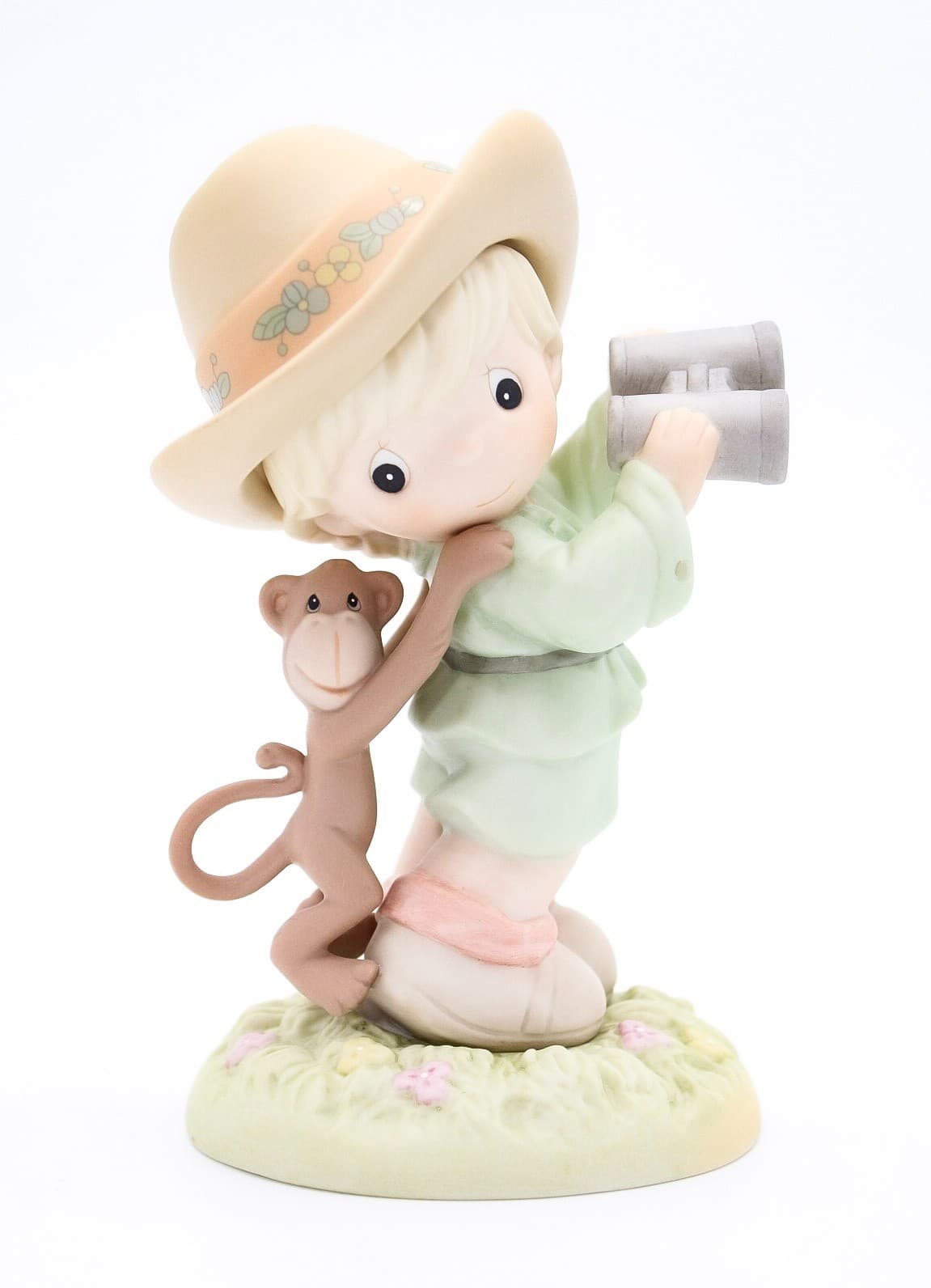 Precious Moments Life Can Be A Jungle Enesco Porcelain Figurine 1998 - Thumbnail 8