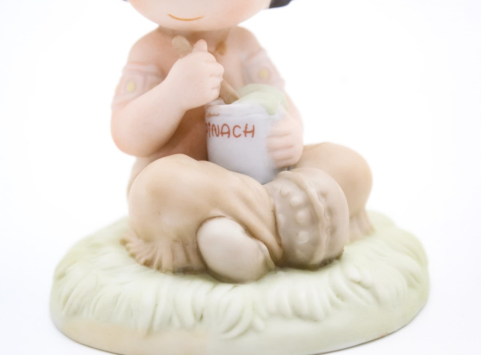 Precious Moments Lord Keep Me In TeePee Top Shape Porcelain Figurine 1991 - Thumbnail 4