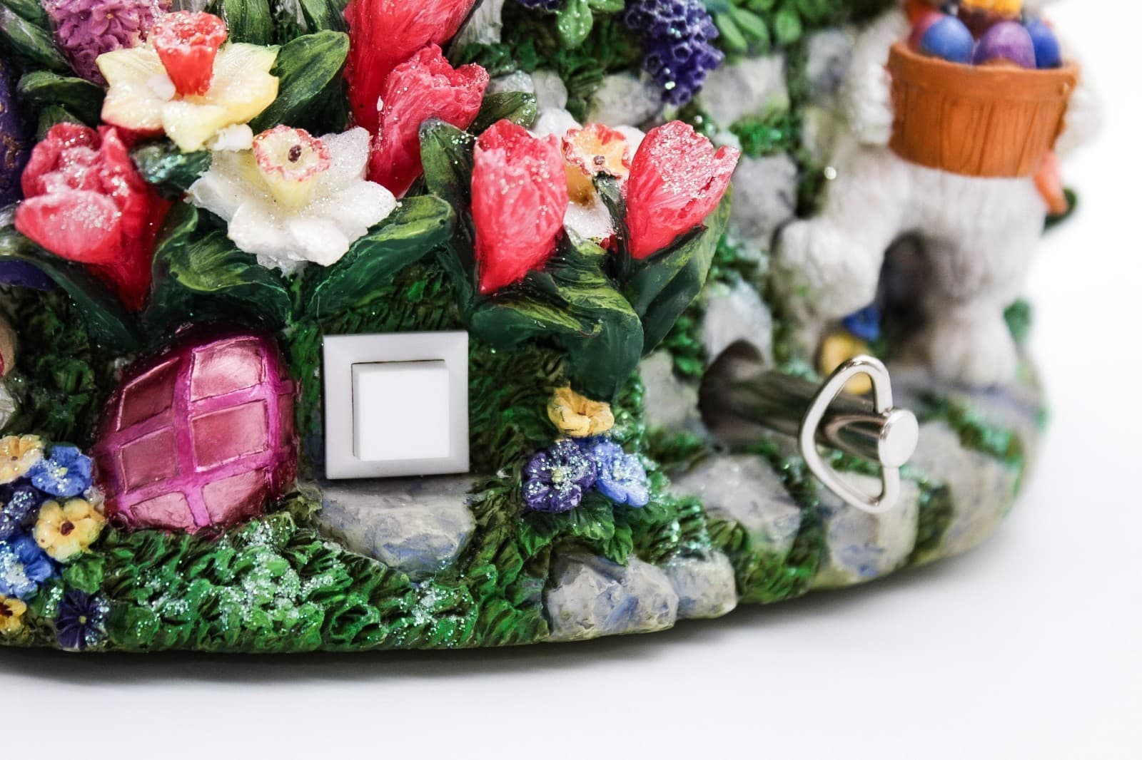 Christopher Radko Dapper Family Glitterglobe Easter Parade Music Blower In Box - Thumbnail 7