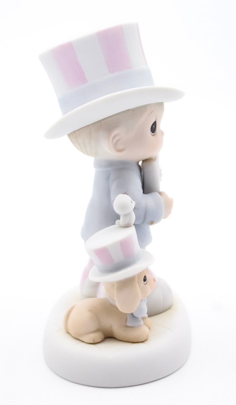 Precious Moments God Bless America Enesco Porcelain Figurine 1986 - Thumbnail 5