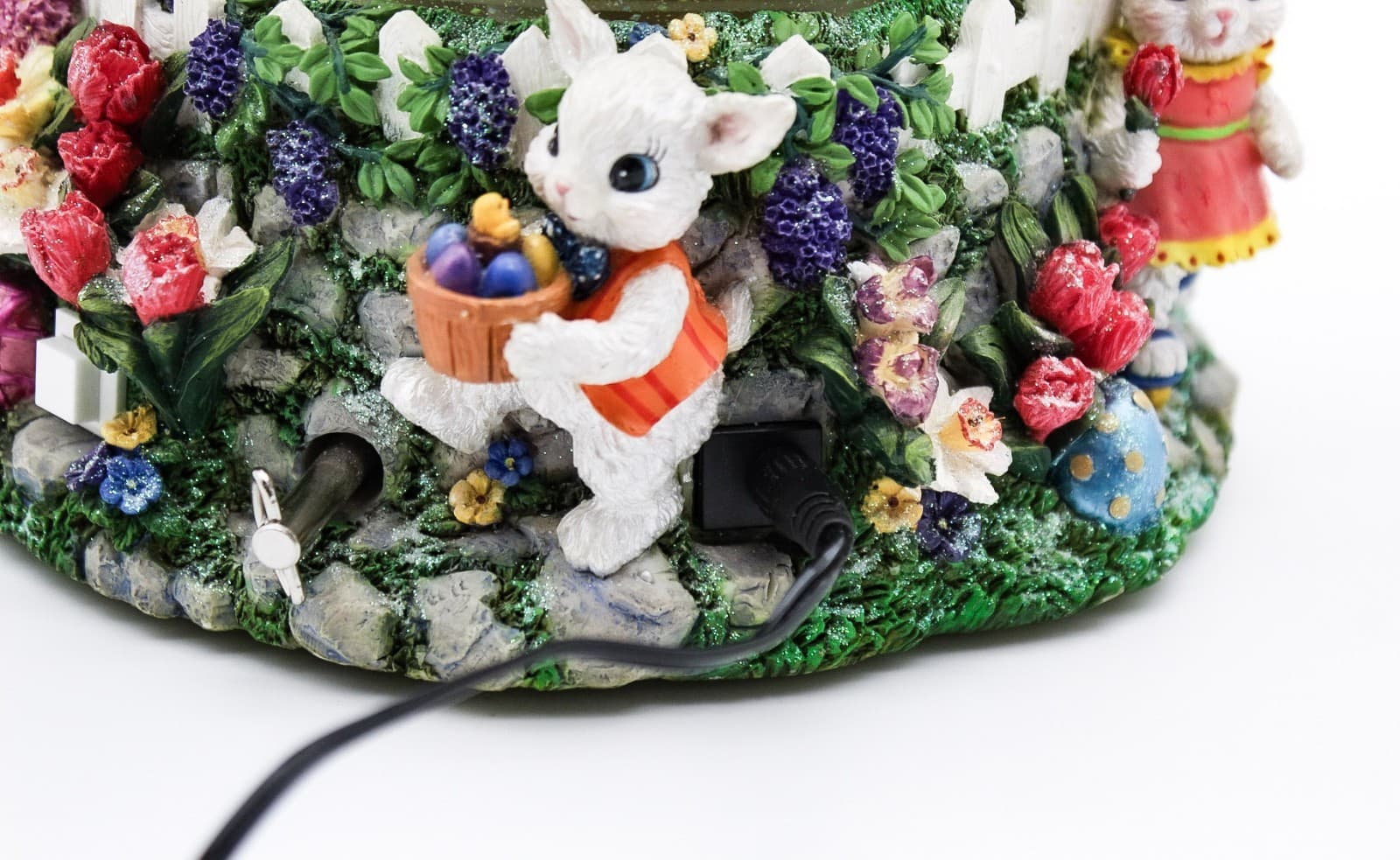 Christopher Radko Dapper Family Glitterglobe Easter Parade Music Blower In Box - Thumbnail 6
