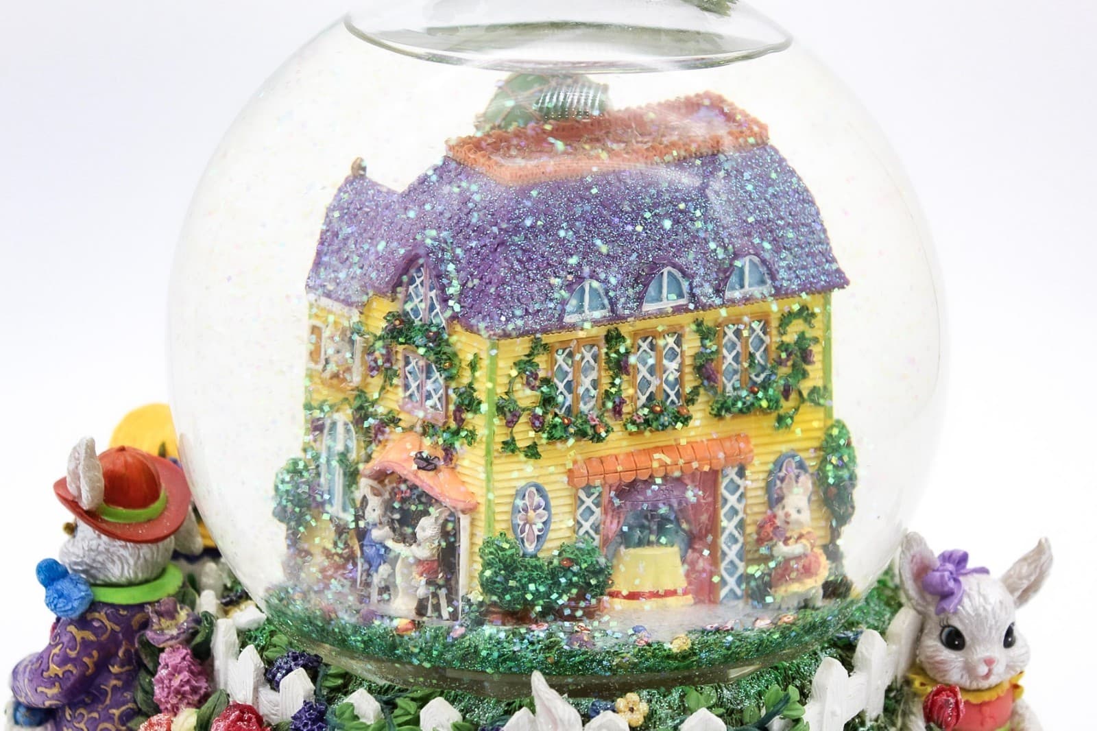 Christopher Radko Dapper Family Glitterglobe Easter Parade Music Blower In Box - Thumbnail 5