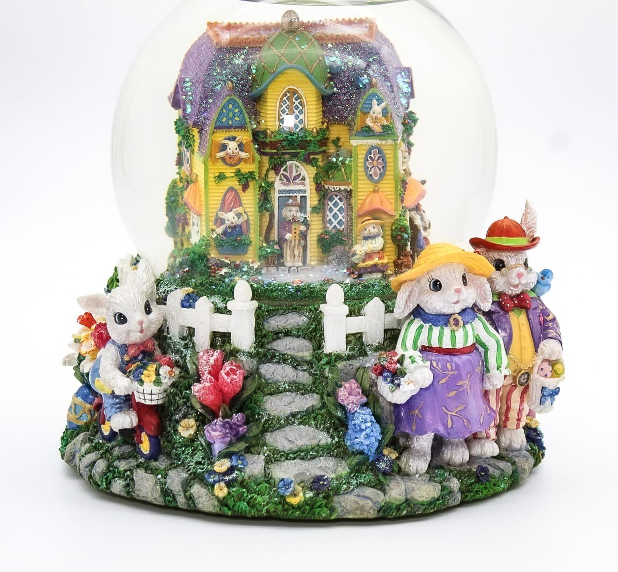 Christopher Radko Dapper Family Glitterglobe Easter Parade Music Blower In Box - Thumbnail 14