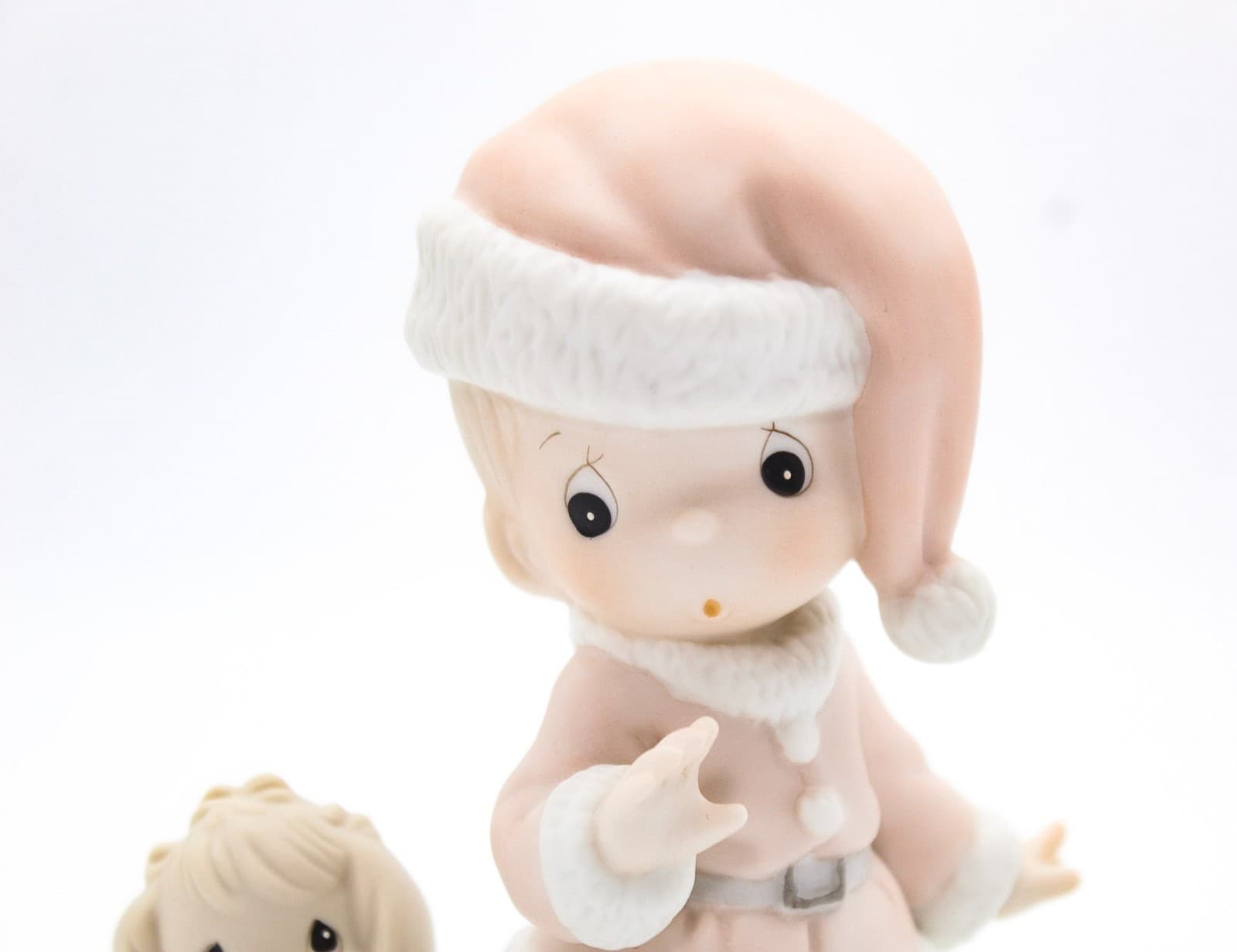 Precious Moments Wishing You A Ho Ho Ho Enesco Porcelain Figurine 1992 - Thumbnail 7