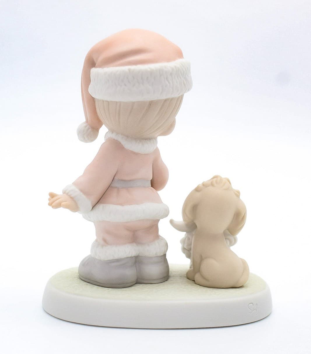 Precious Moments Wishing You A Ho Ho Ho Enesco Porcelain Figurine 1992 - Thumbnail 3