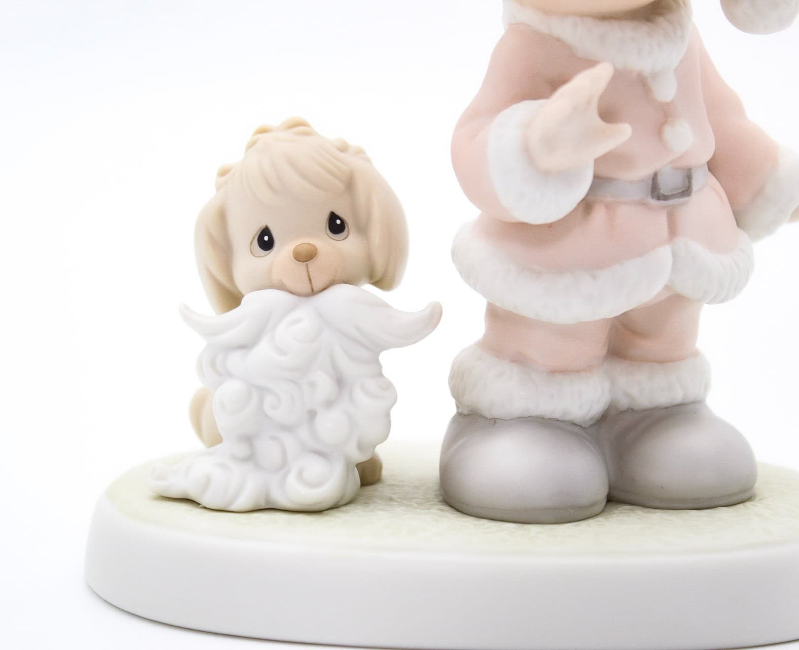 Precious Moments Wishing You A Ho Ho Ho Enesco Porcelain Figurine 1992 - Thumbnail 5