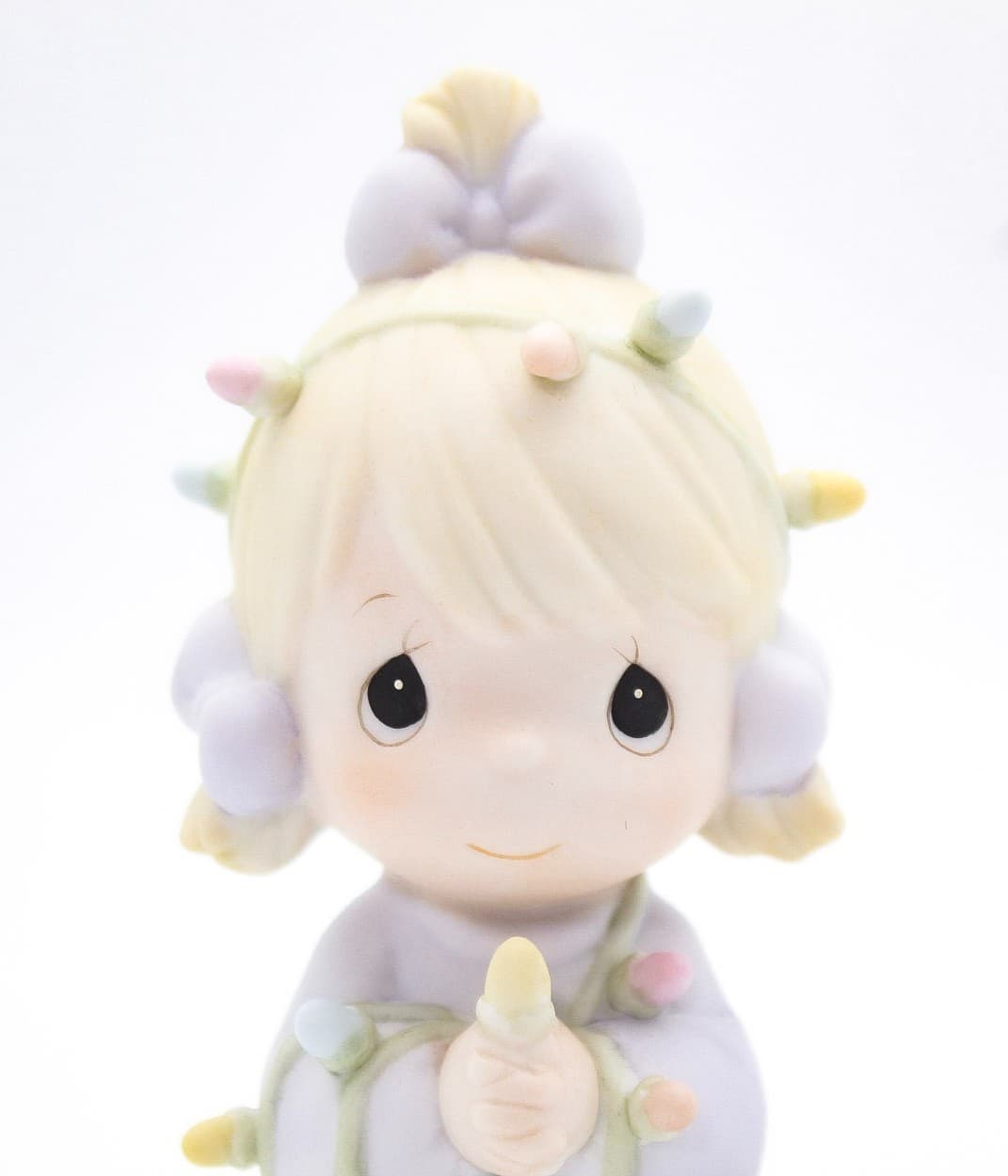 Precious Moments May Your Christmas Be Delightful Enesco Porcelain Figurine 1997 - Thumbnail 7