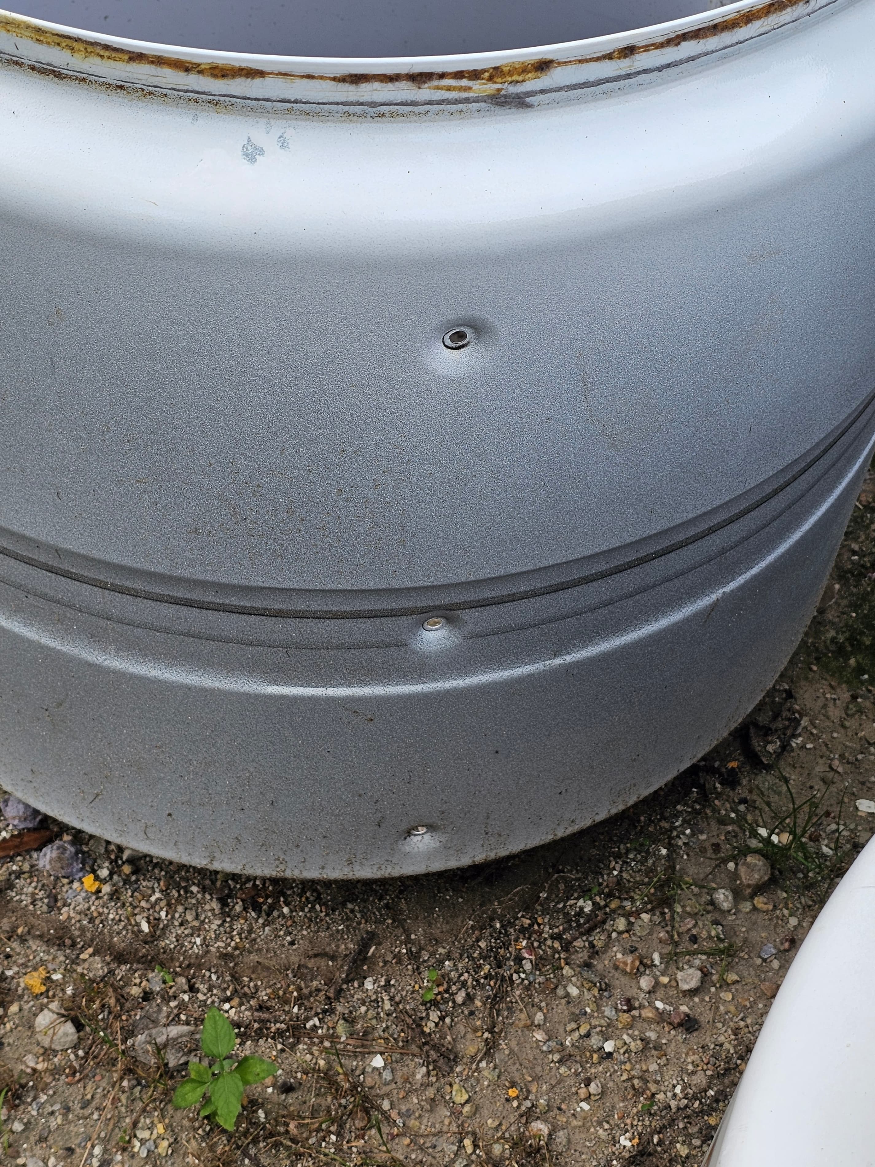 Dryer Drum Barrel Metal repurpose ready - Thumbnail 4