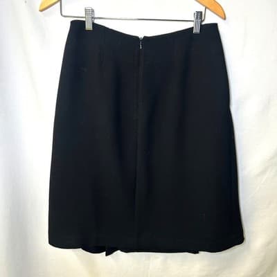 Vince A-line black midi skirt size 4 - Thumbnail 3